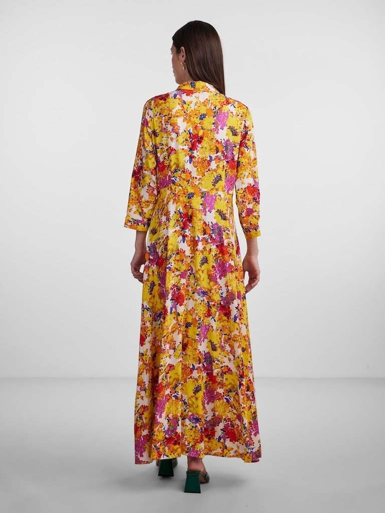 Jurken - Yassavanna Long Shirt Dress Noos van Y.A.S