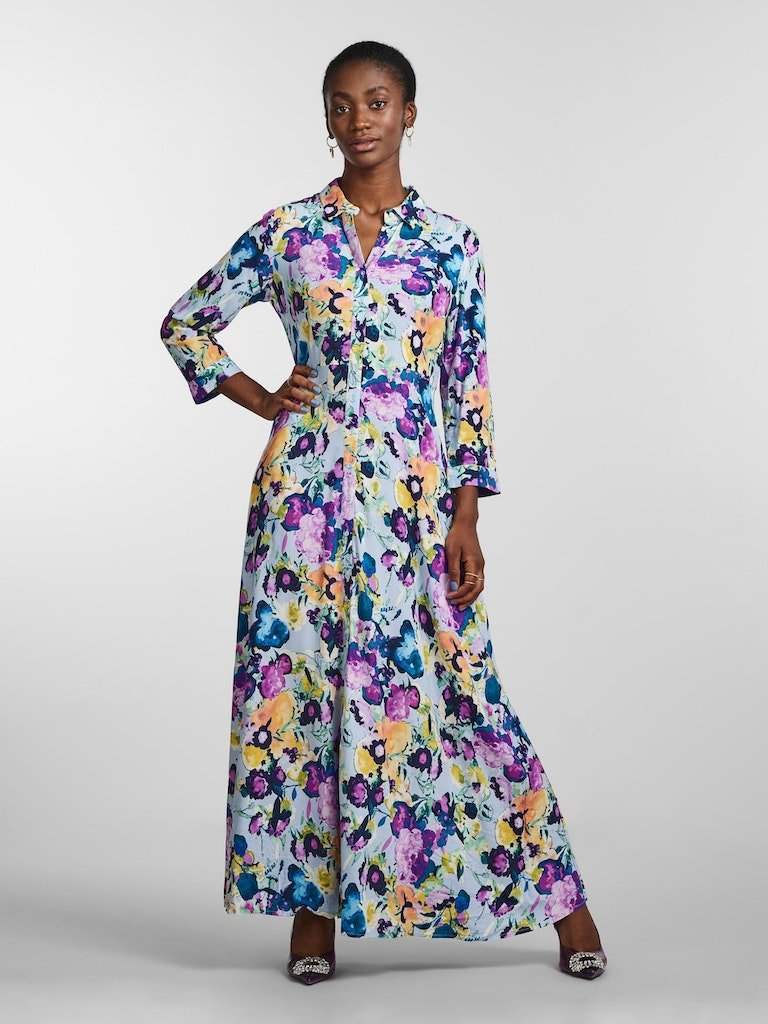 Jurken - Yassavanna Long Shirt Dress Noos van Y.A.S