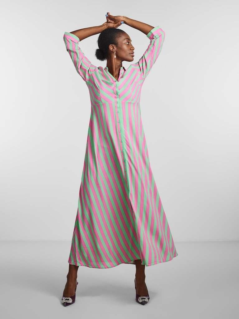 Jurken - Yassavanna Long Shirt Dress Noos van Y.A.S