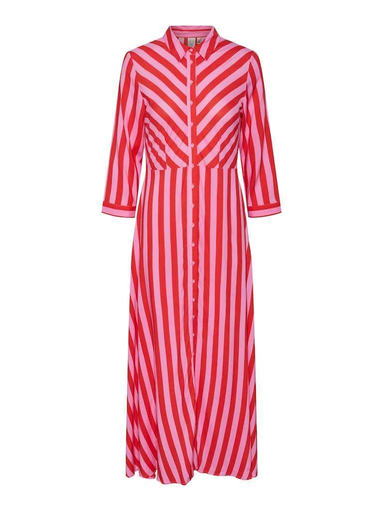 Jurken - Yassavanna Long Shirt Dress Noos van Y.A.S