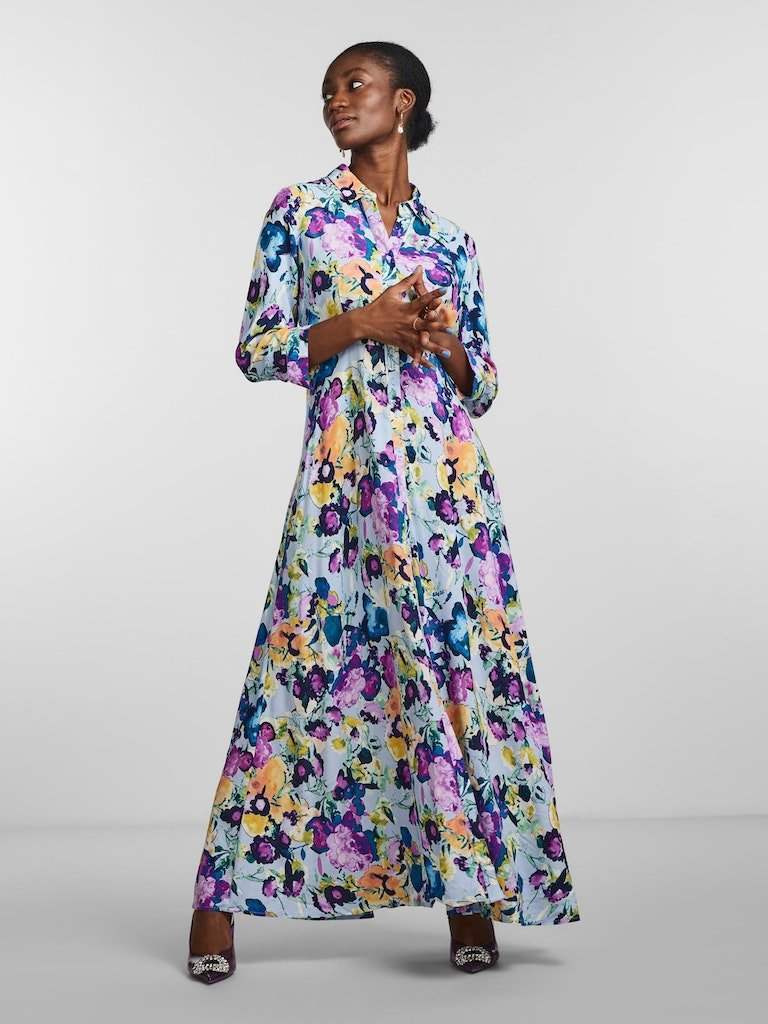 Jurken - Yassavanna Long Shirt Dress Noos van Y.A.S