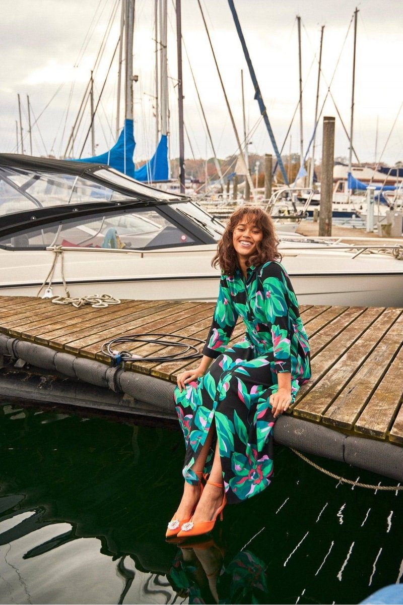 Yassavanna Long Shirt Dress Noos (verschillende prints)- koop Jurken van Y.A.S. bij Tweemeisjes