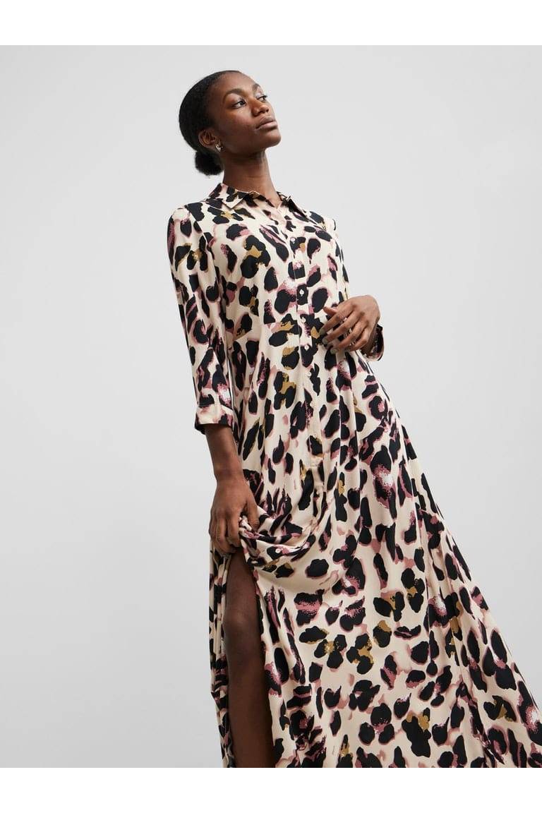 Yassavanna Long Shirt Dress Noos (verschillende prints)- koop Jurken van Y.A.S. bij Tweemeisjes