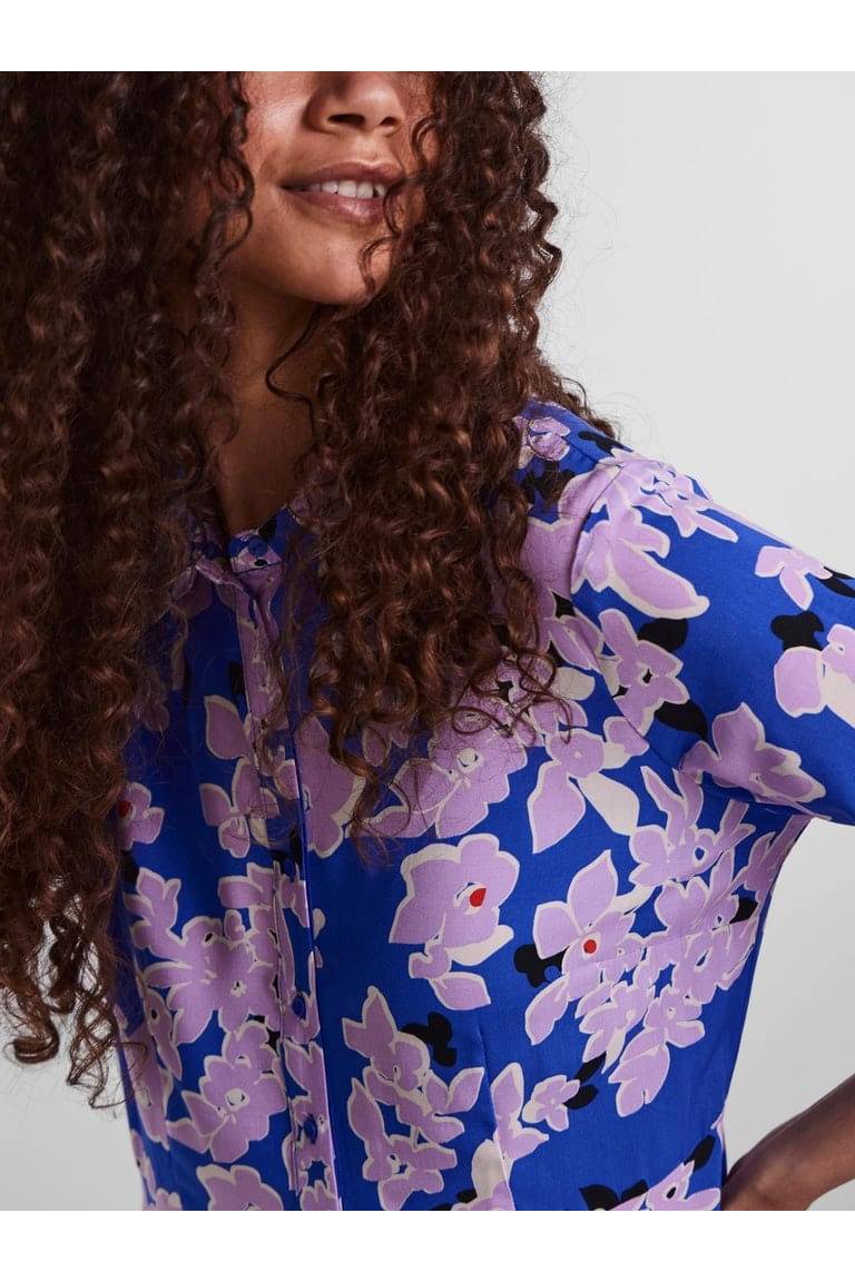 Yassavanna Long Shirt Dress Noos (verschillende prints)- koop Jurken van Y.A.S. bij Tweemeisjes