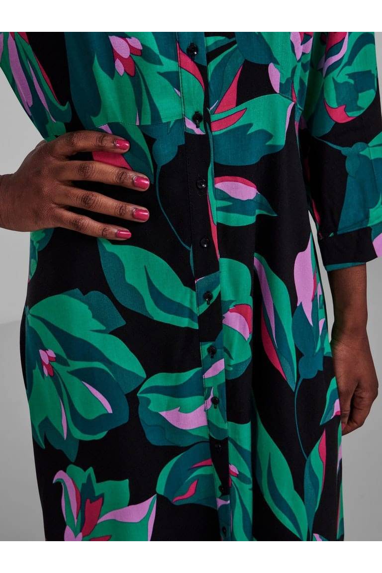 Yassavanna Long Shirt Dress Noos (verschillende prints)- koop Jurken van Y.A.S. bij Tweemeisjes