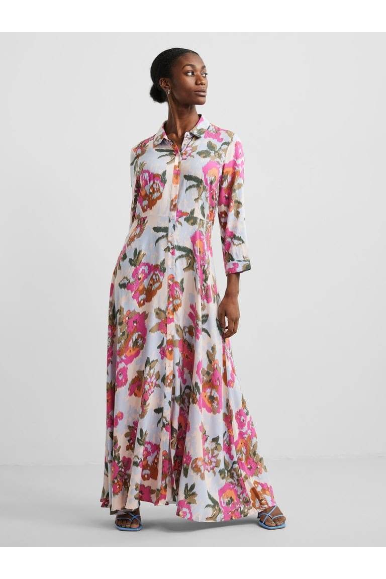 Yassavanna Long Shirt Dress Noos (verschillende prints)- koop Jurken van Y.A.S. bij Tweemeisjes