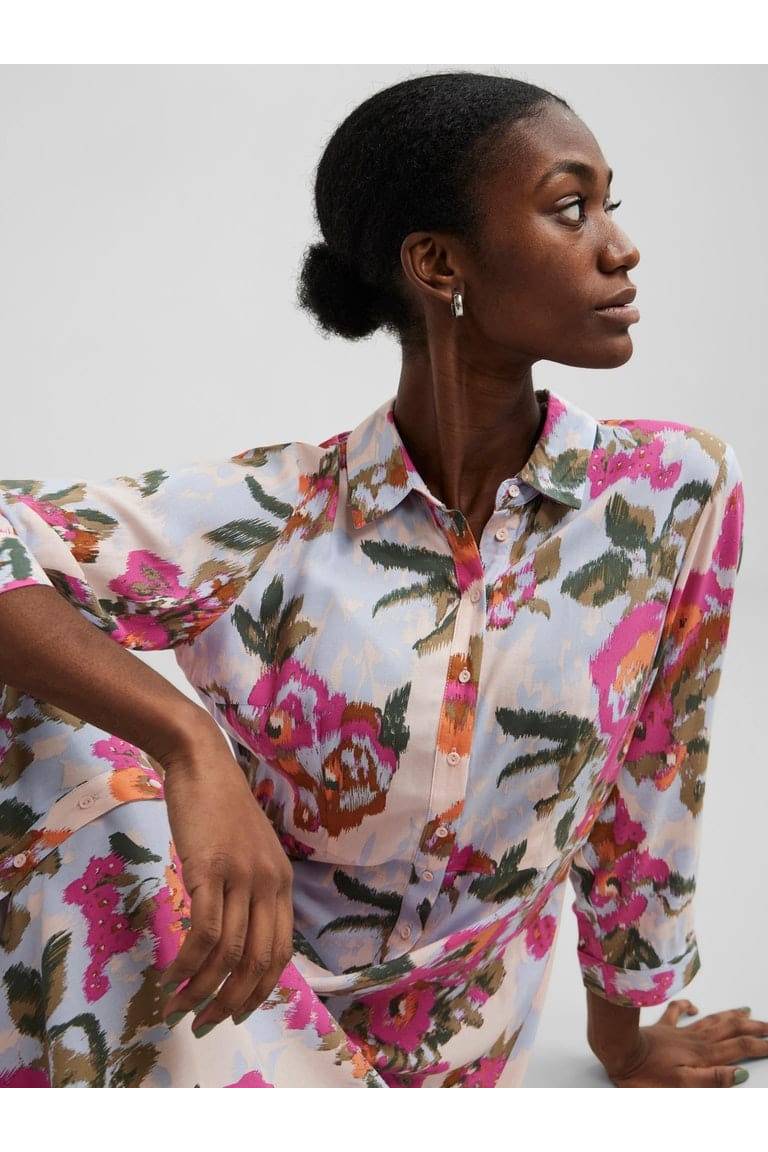 Yassavanna Long Shirt Dress Noos (verschillende prints)- koop Jurken van Y.A.S. bij Tweemeisjes