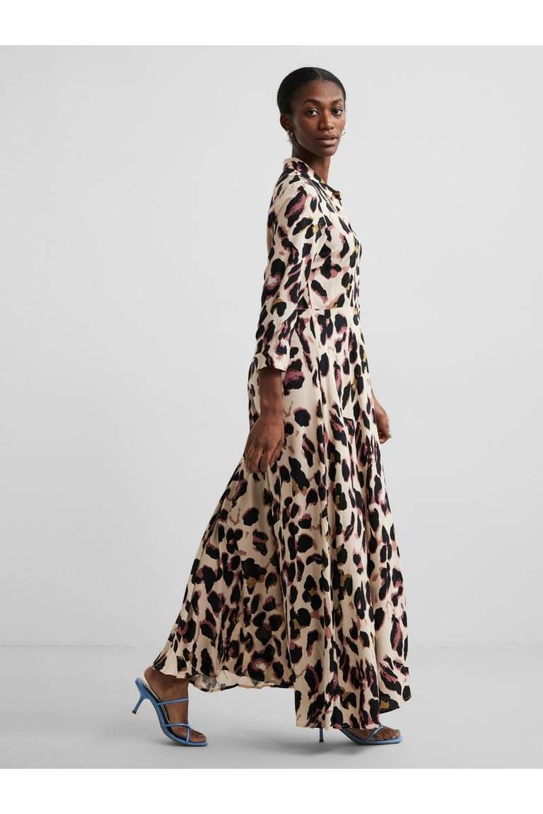 Yassavanna Long Shirt Dress Noos (verschillende prints)- koop Jurken van Y.A.S. bij Tweemeisjes