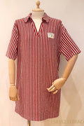terracotta stripes Jurken - Out of office dress van Meisjes