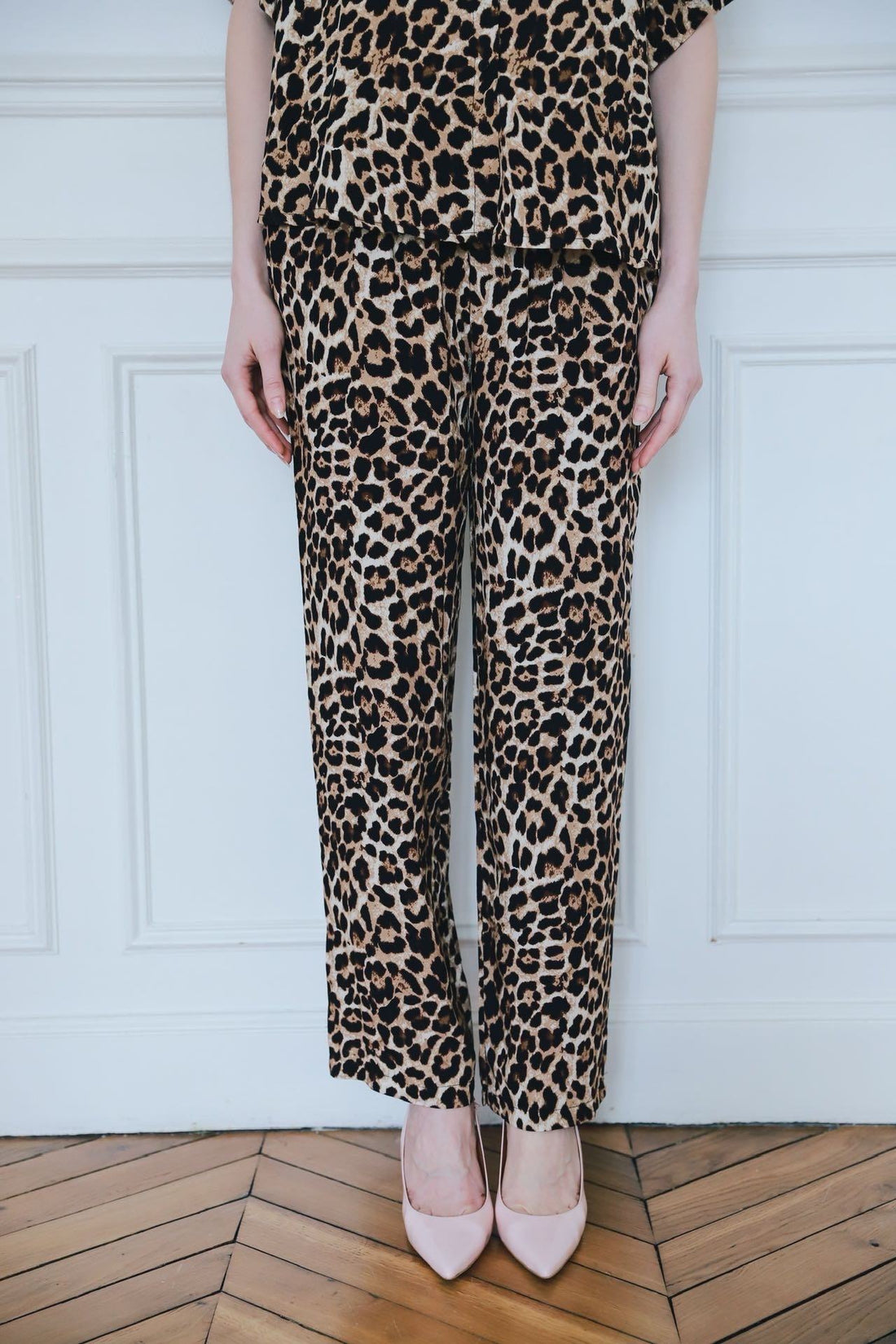 Lea Leopard loose pants