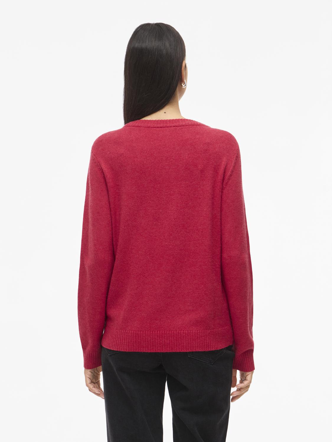 Pulls - 30% Viril O-Neck L/S Knit Top - Noos van Vila