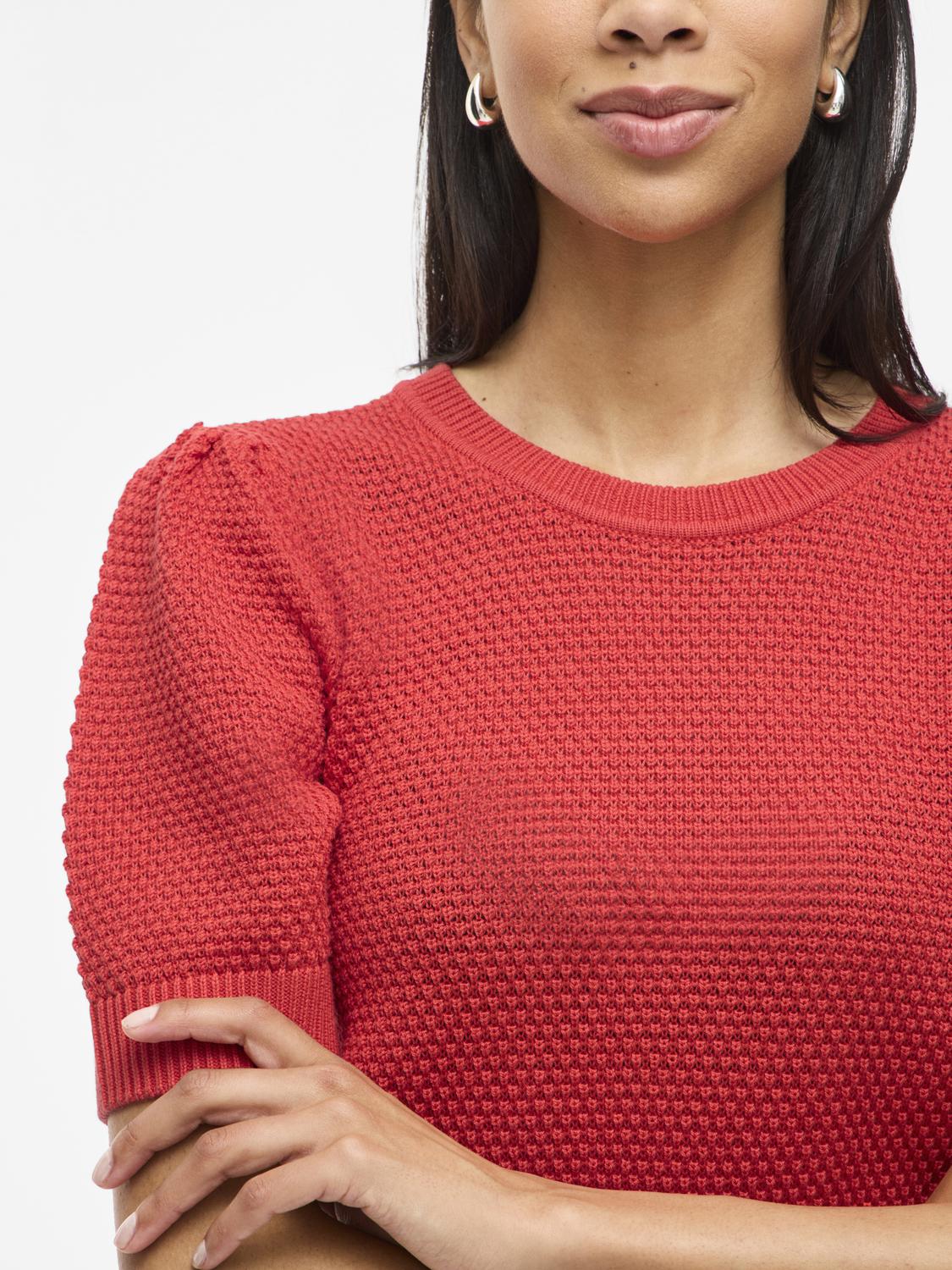 Knitwear - 30% Vidalo O-Neck S/S Knit Top - Noos van Vila