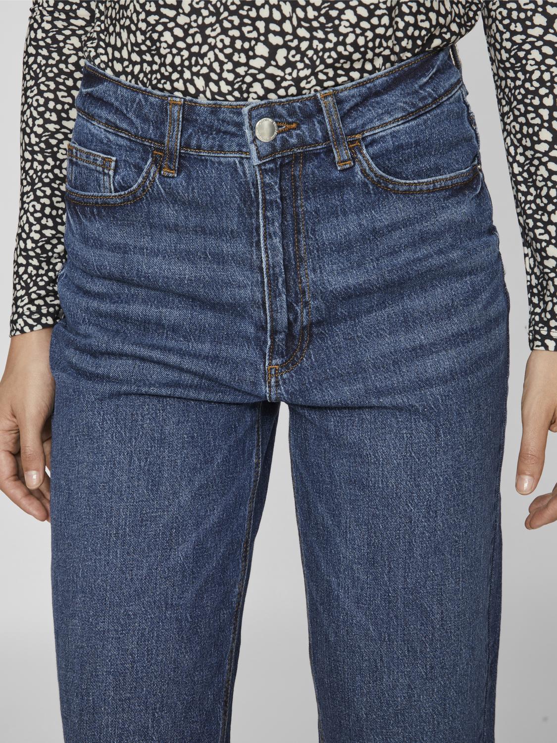 Jeans - 40% Vikelly Jaf Hw Straight Jeans Noos van Vila