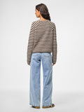 Pulls - 30% Pcmalou Ls O-Neck Stripe Cardigan van Pieces