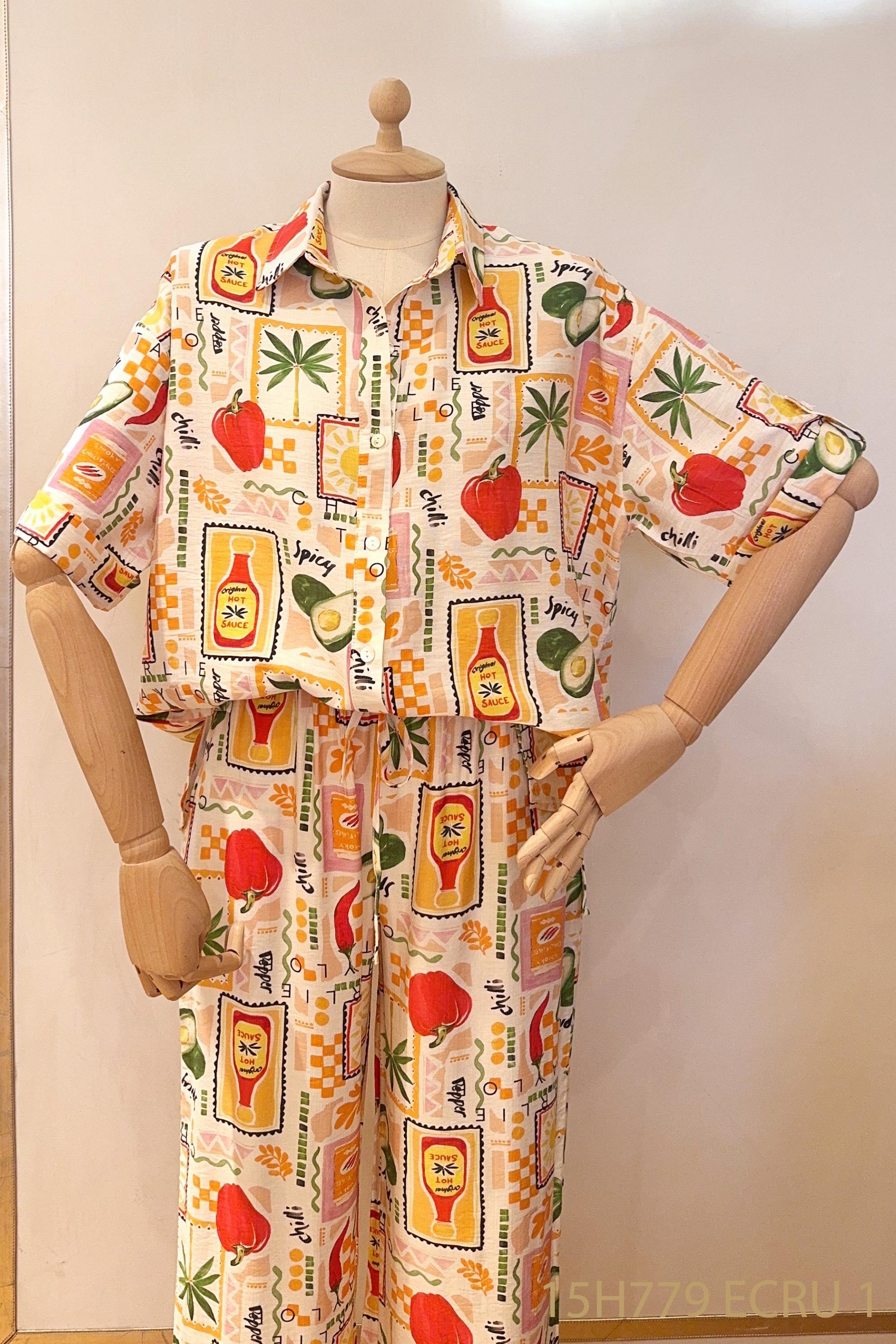 ecru Shirts - Spicy Chilli Shirt van Season