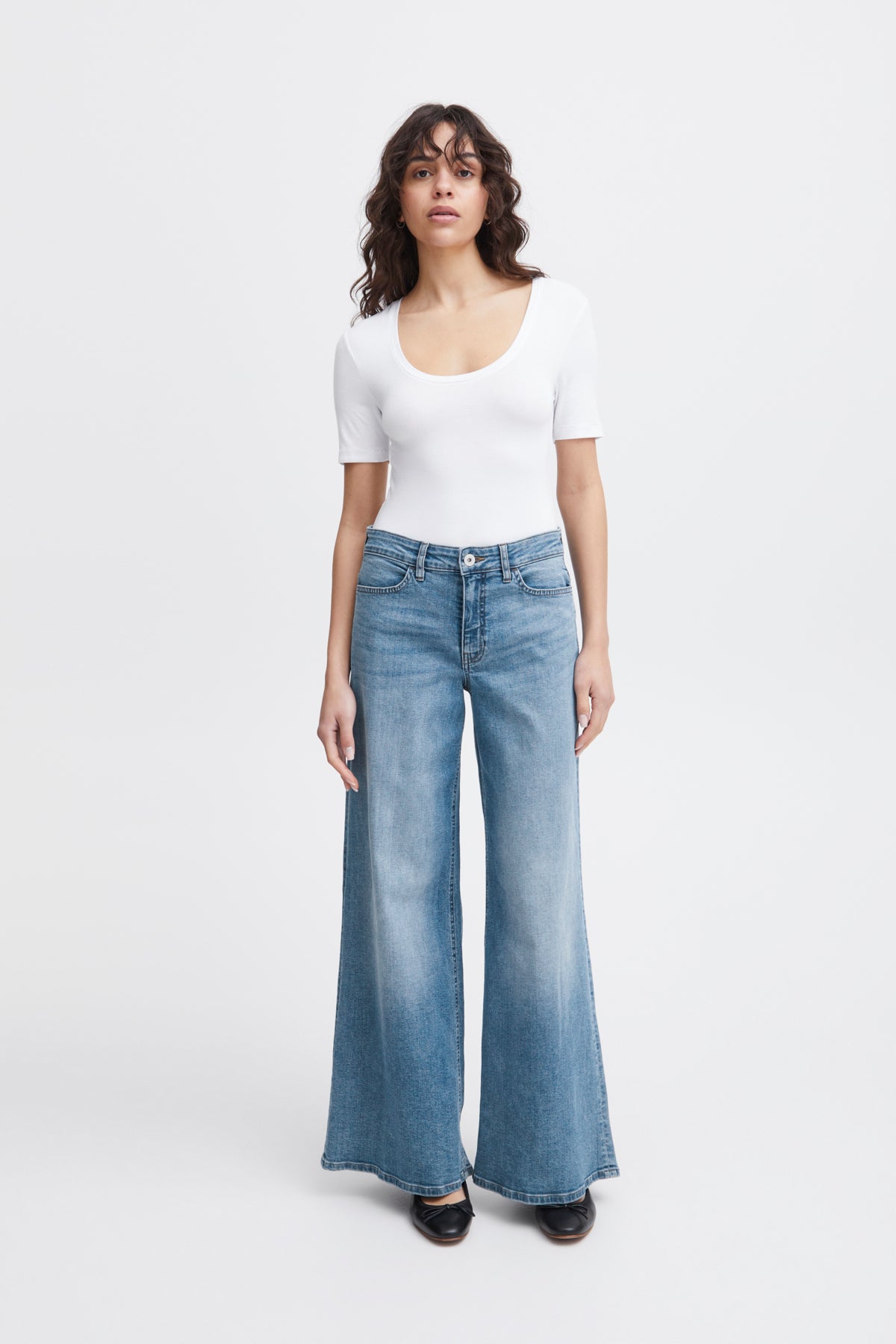 Jeans - Ihtwiggy Wide Jeans - SS25 van Ichi