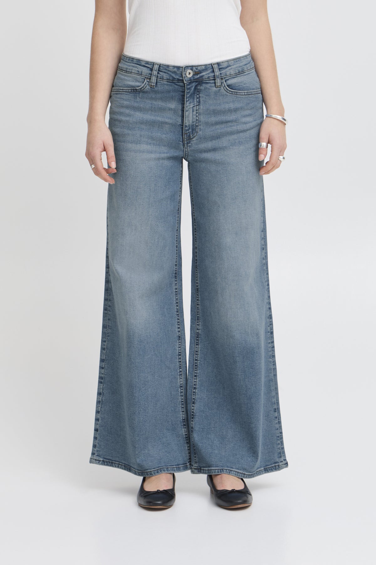 Jeans - Ihtwiggy Wide Jeans - SS25 van Ichi