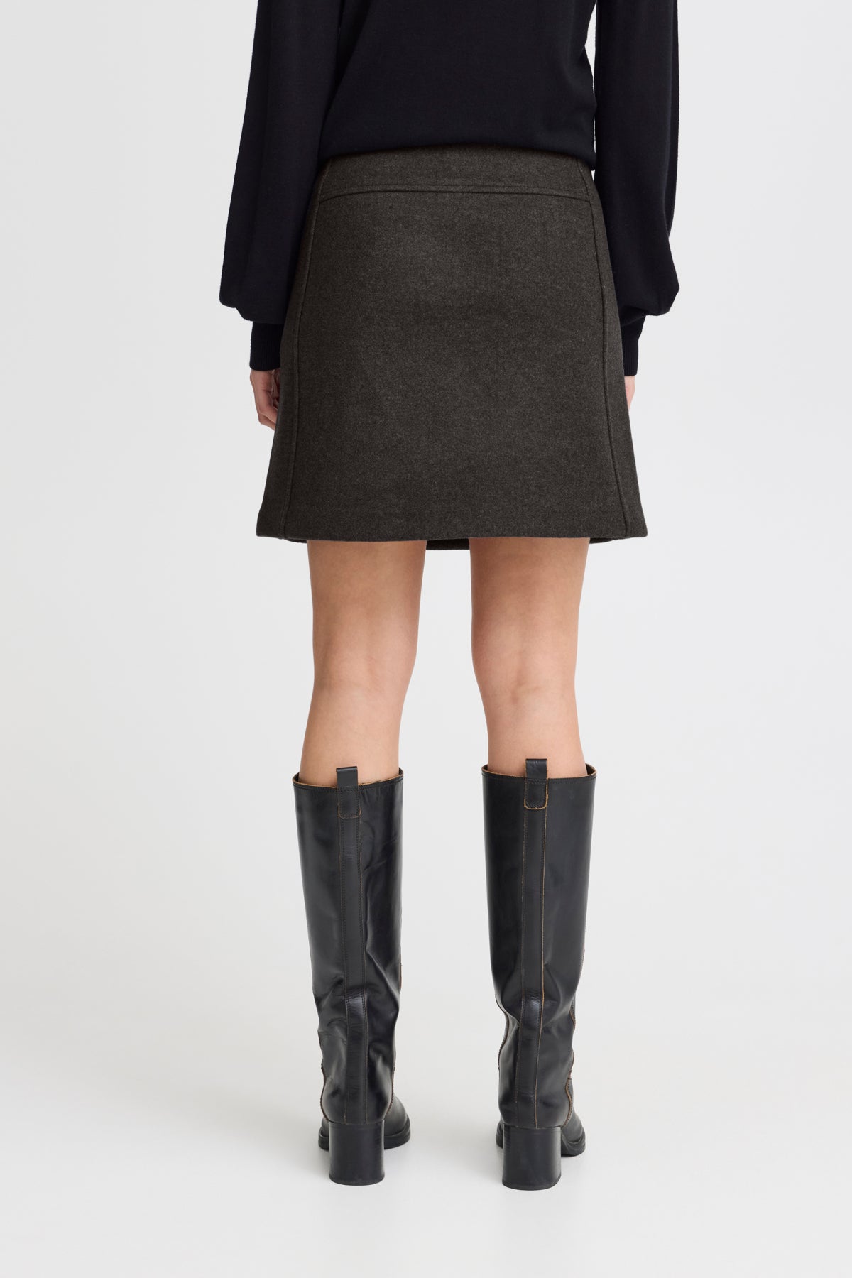 Rokken Ihwooly Skirt 3 - AW24 van Ichi