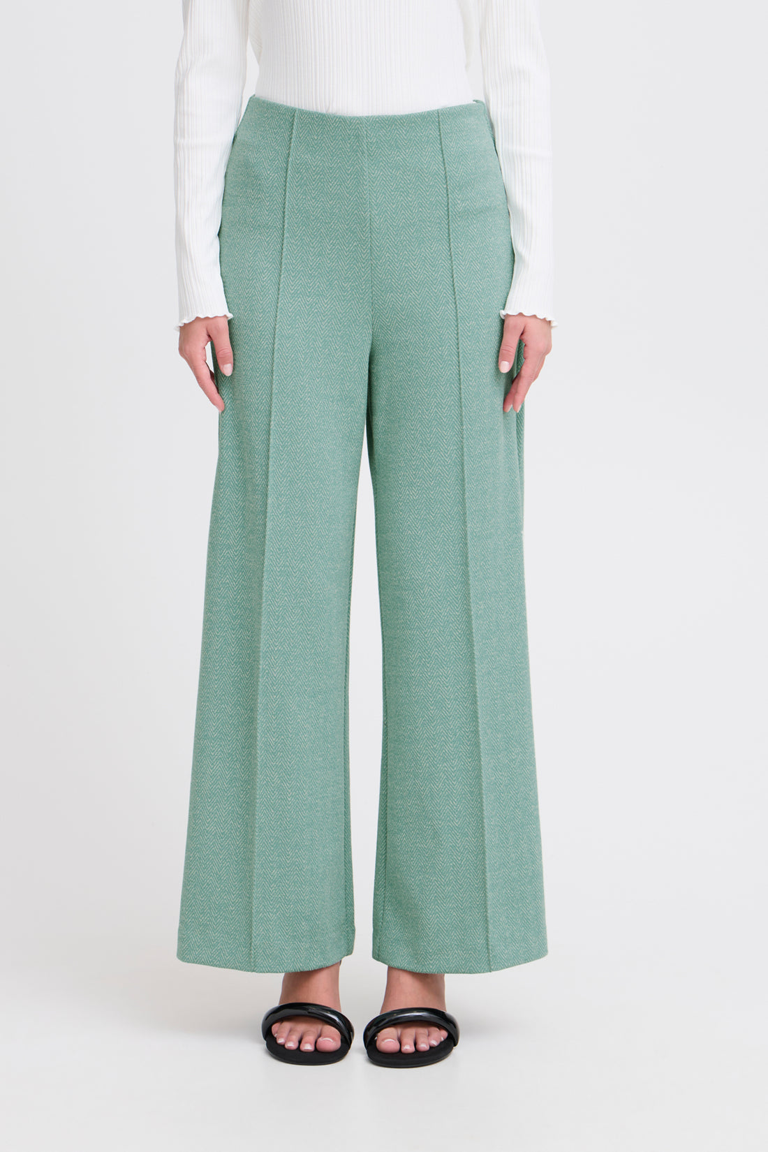 Broeken - Ihkate Jacquard Pants 9 van Ichi