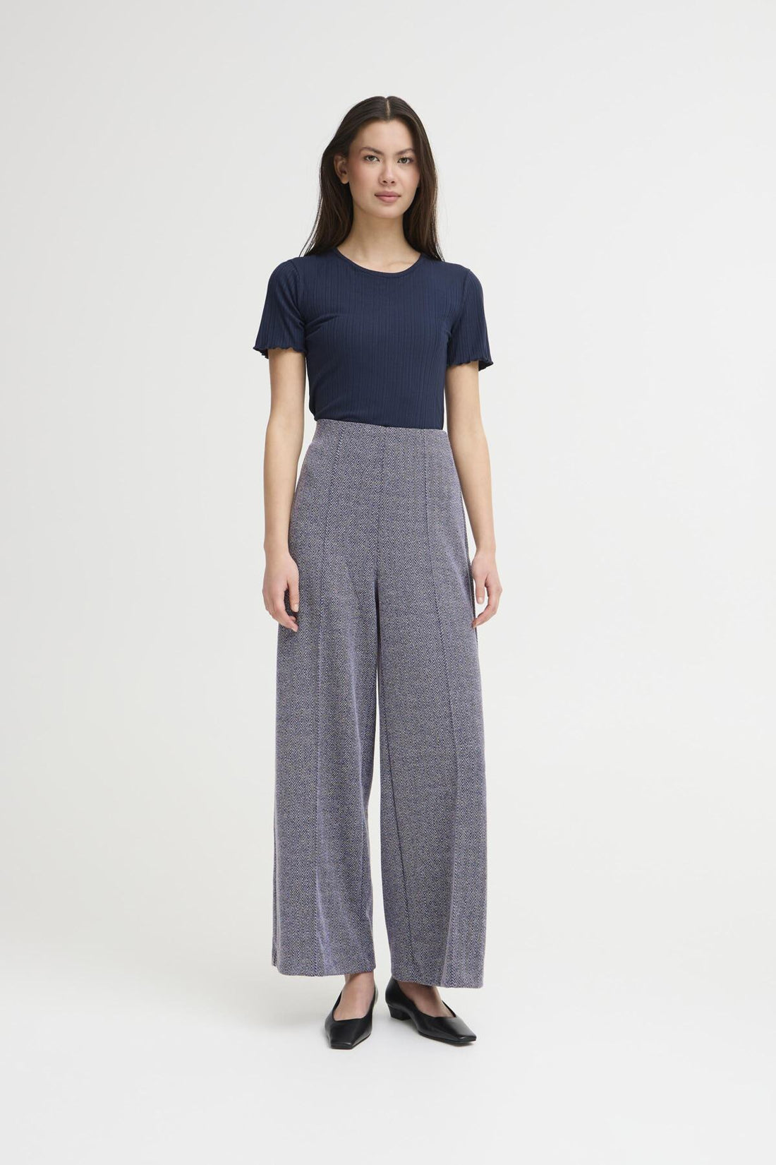 Broeken - Ihkate Jacquard Pants 9 - AW25 van Ichi