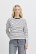 T-shirts - Ihmira Loose Ls3 Shirt van Ichi