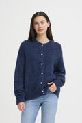 Cardigans - Ihbelablue Cardigan van Ichi