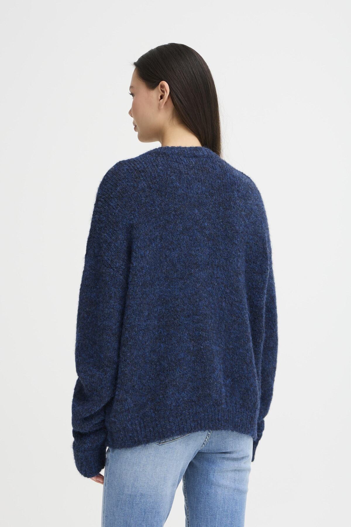 Cardigans - Ihbelablue Cardigan van Ichi