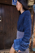 Cardigans - Ihbelablue Cardigan van Ichi