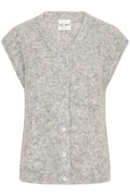 Cardigans - Ihbelablue Waistcoat van Ichi