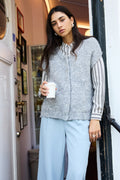 Cardigans - Ihbelablue Waistcoat van Ichi
