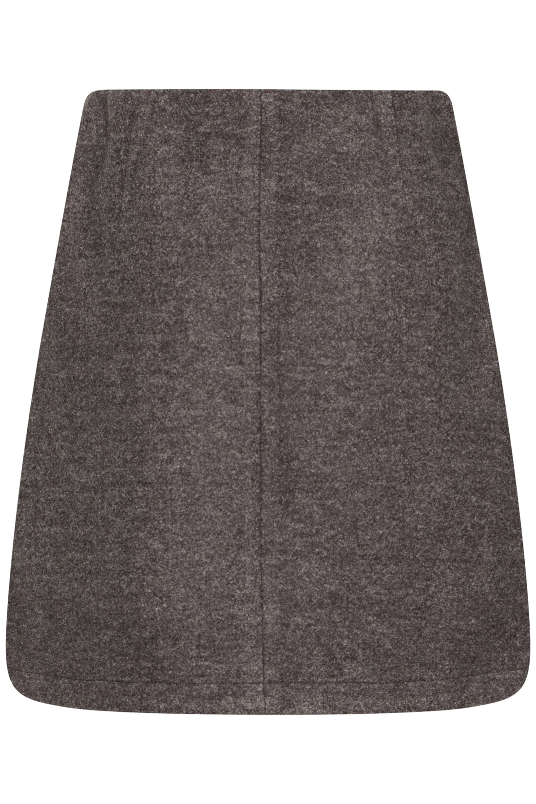 Coffee Bean Melange Rokken - Ihwooly Skirt 5 van Ichi