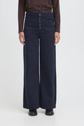 Dark Navy Jeans - Ihhezano Pants 3 van Ichi