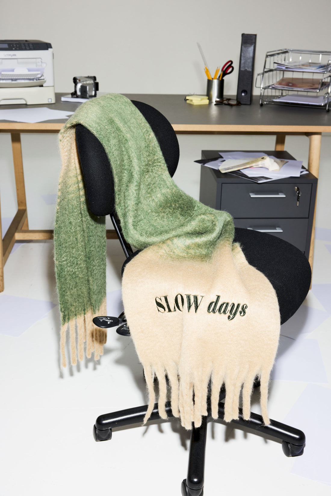 Sjaals - Iamalika Scarf van Ichi Accessories