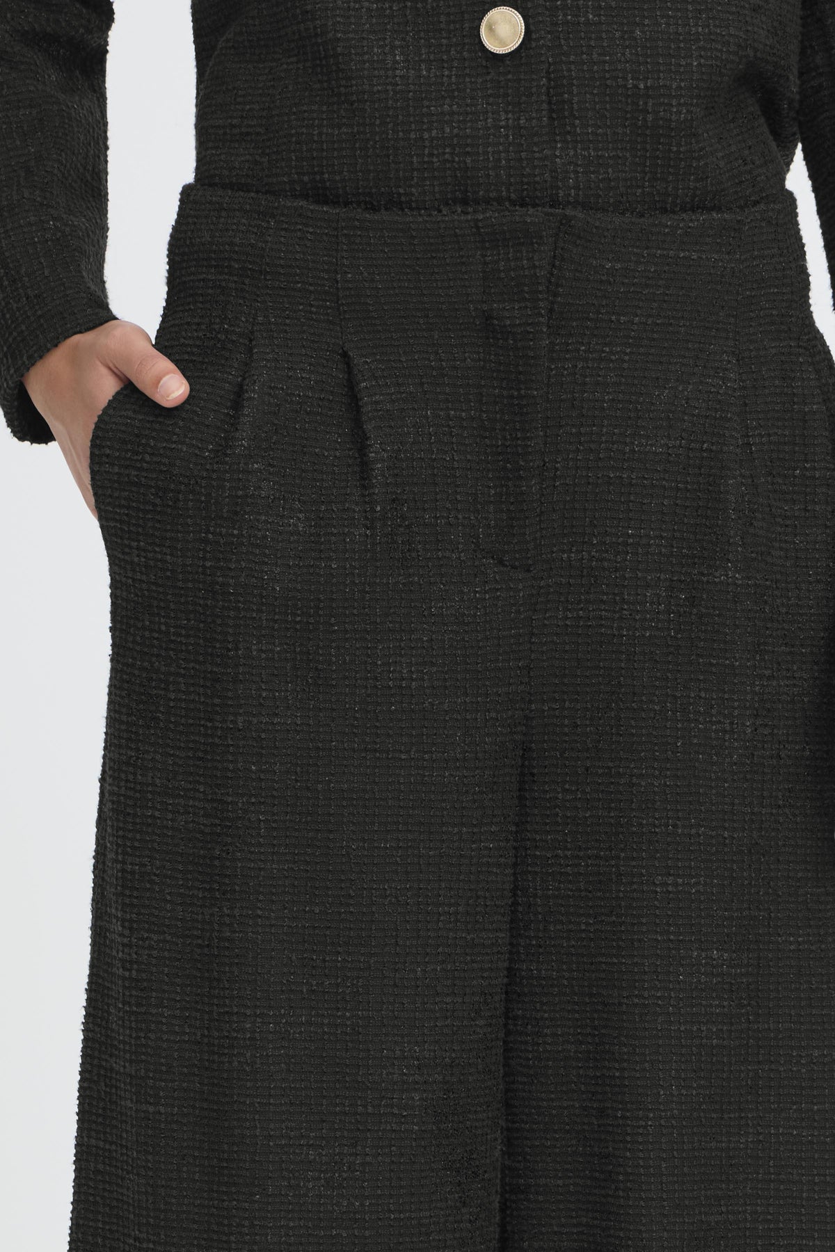 Broeken - Ihkate Gleam Wide Pants van Ichi