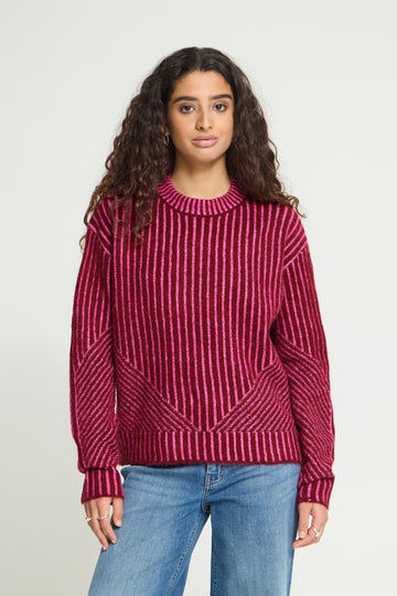 Ihkamara Ls Stripe 5 Pullover