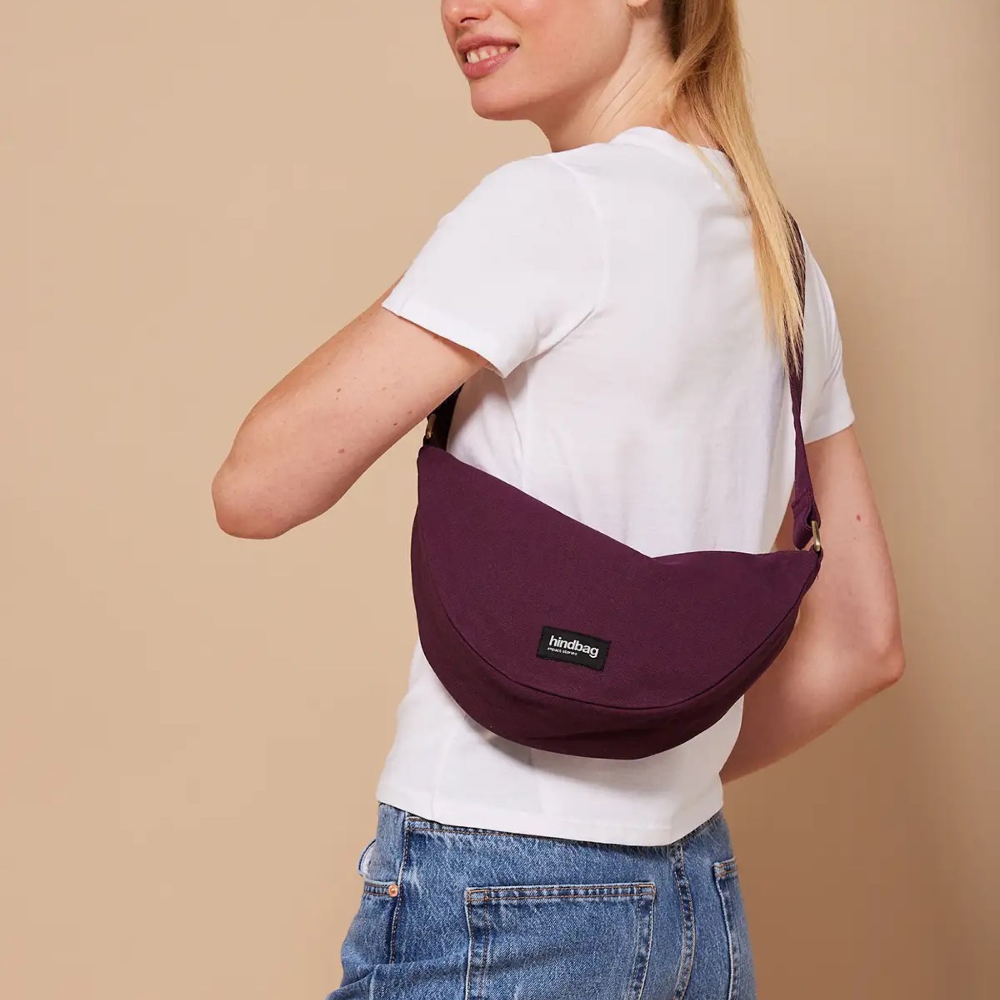 Andrea Plum Bag