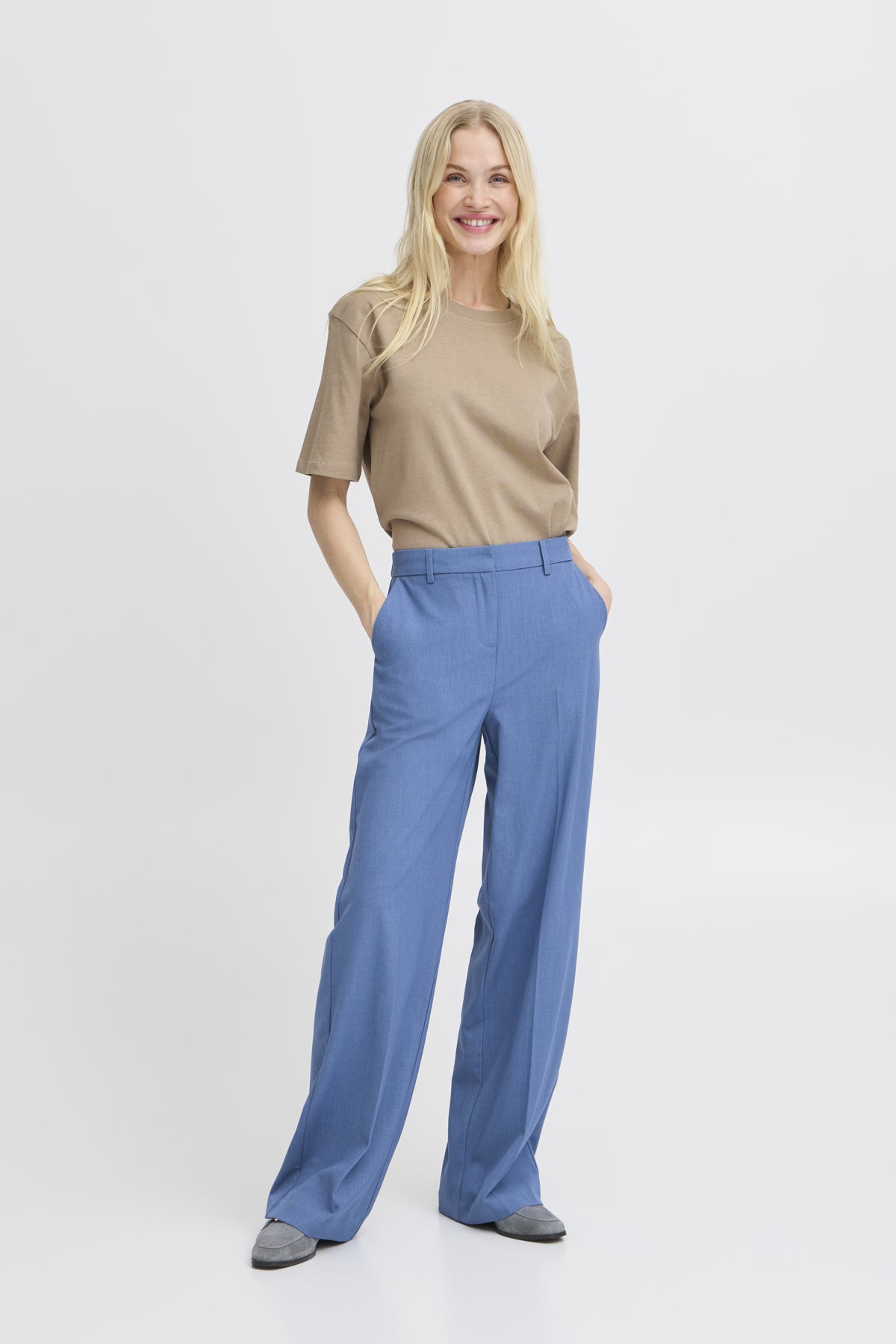 Broeken - Bydanta Wide Leg Pants 2 - SS25 van b.young