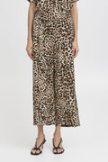 Birch Leopard Broeken - Bymmjoella Crop Pants 2 van b.young