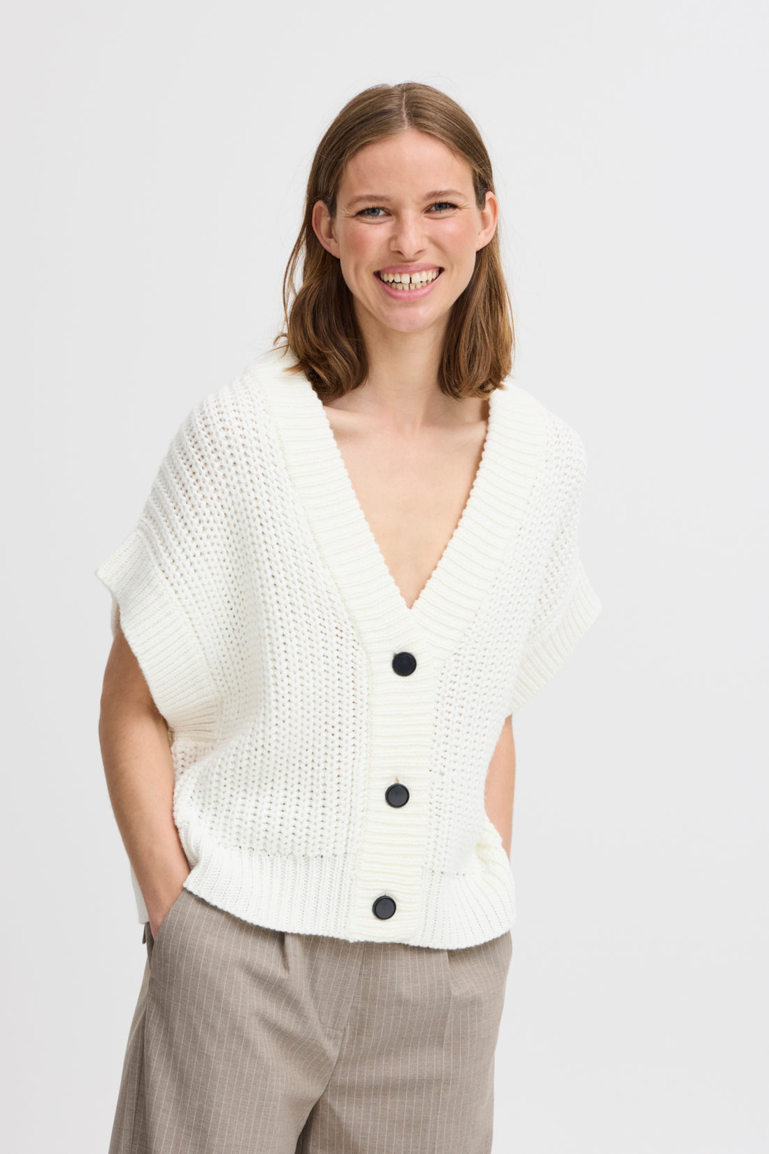 Cardigans - Byotinka Waistcoat van b.young