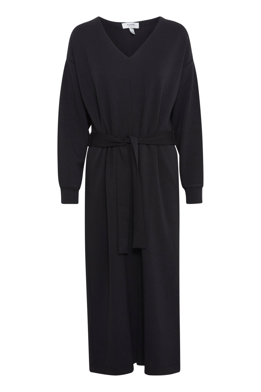 Black Jurken - Bypusti Long Dress van b.young