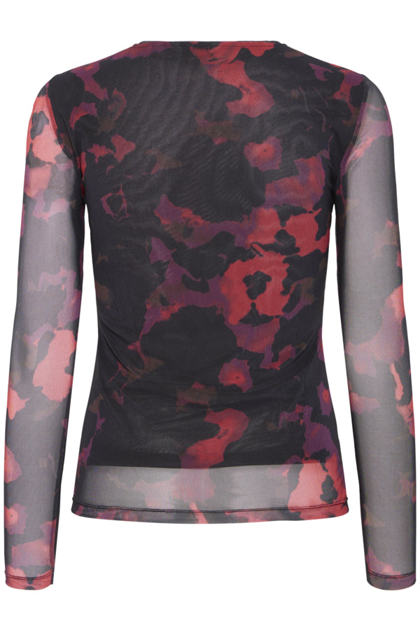 Tops - Bypaloma Mesh Ls Top van b.young