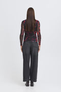 Tops - Bypaloma Mesh Ls Top van b.young