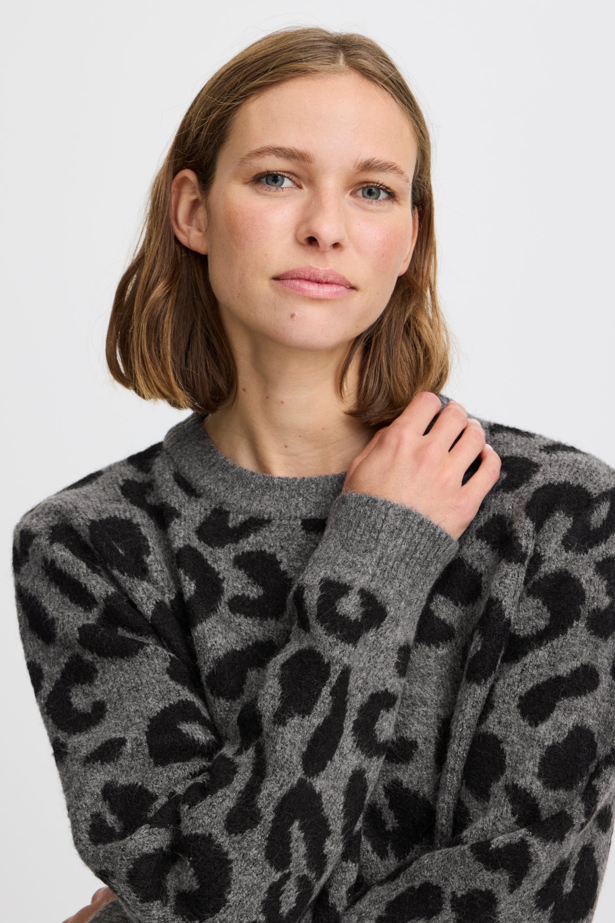 Pulls - Bxminya Leopard Jumper van b.young