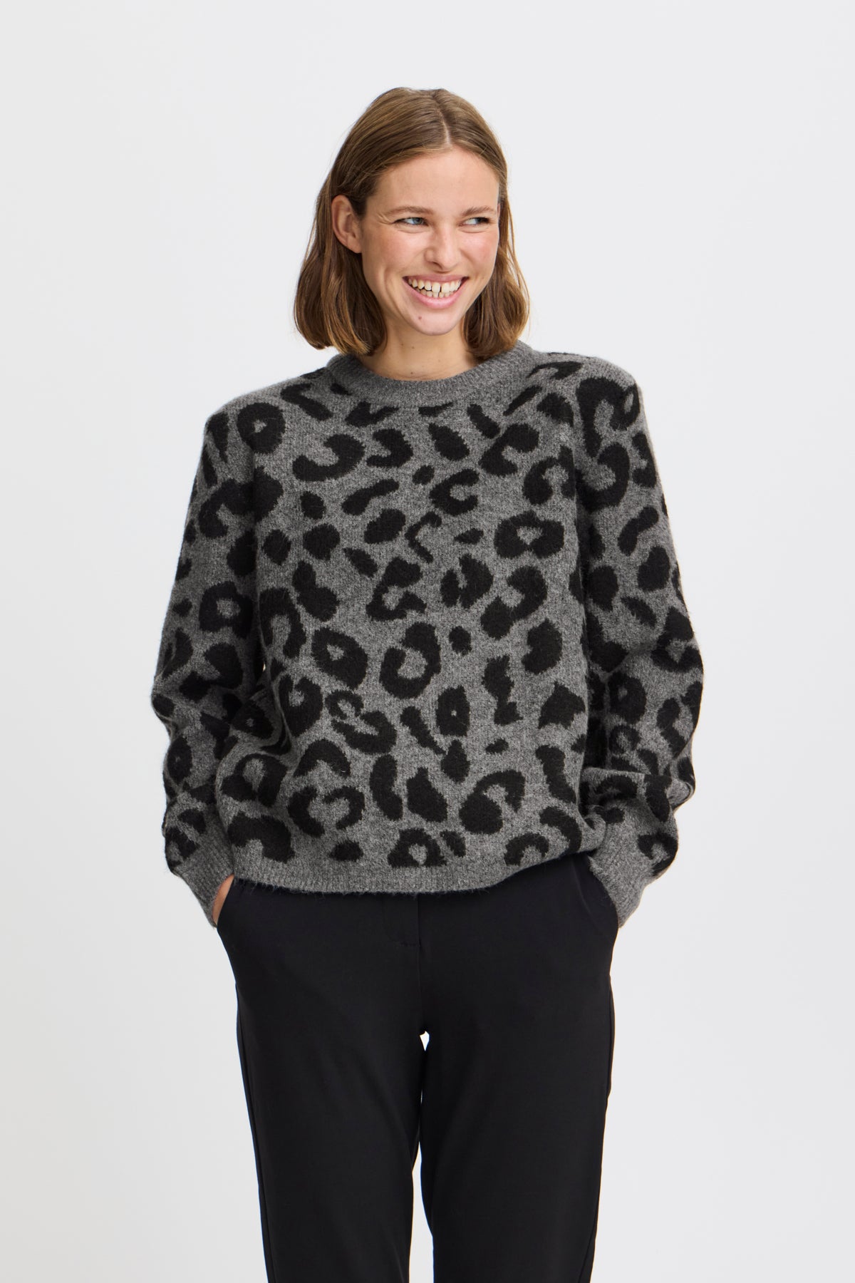 Pulls - Bxminya Leopard Jumper van b.young