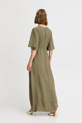 Jurken - Bymmhailey Vneck Maxi Dress van b.young