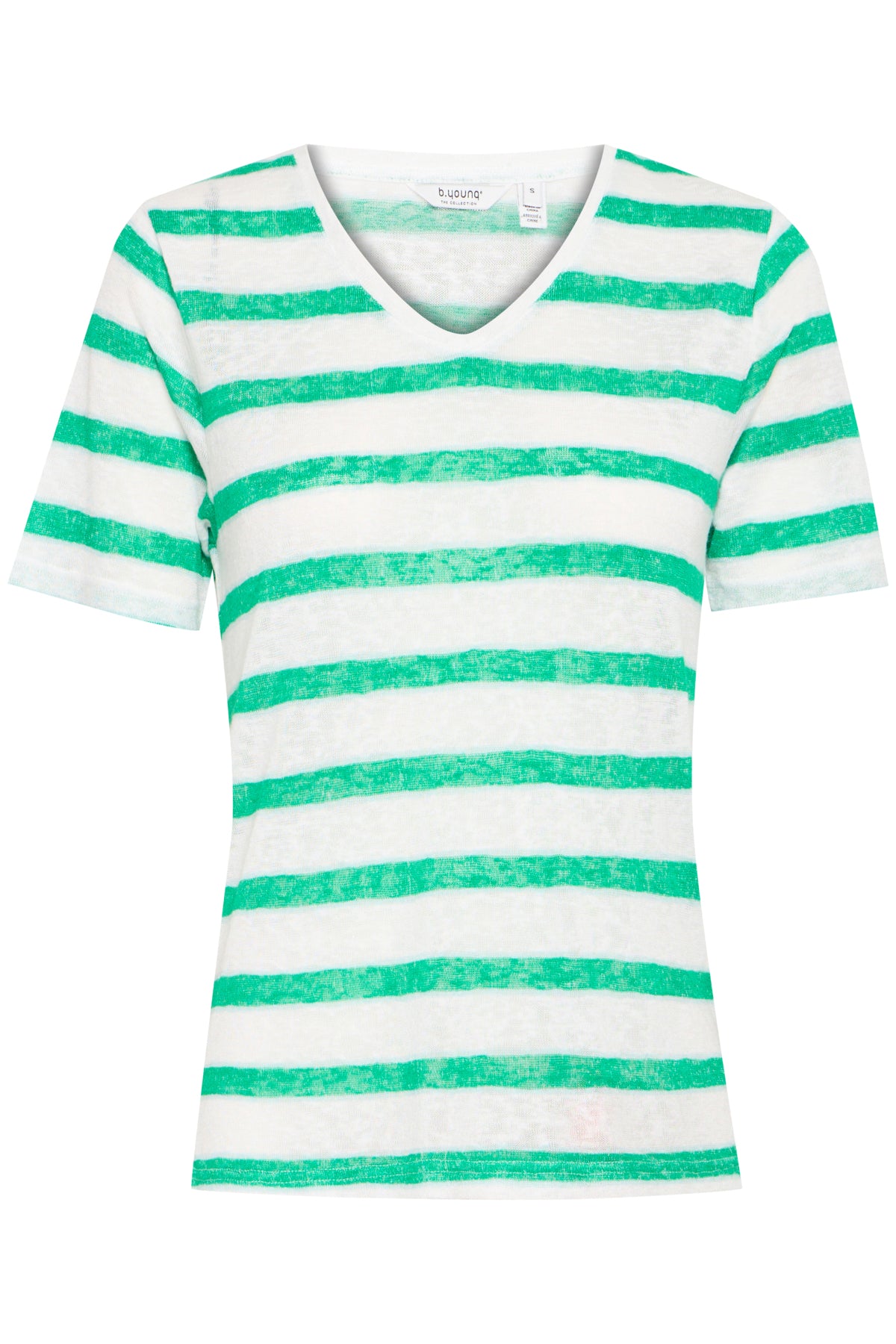 T-shirts - Bysakia Stripe Tee van b.young