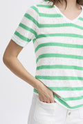 Jelly Bean Mix T-shirts - Bysakia Stripe Tee van b.young