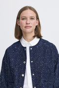 Dark Blue Denim Jassen - Bykanilla Jacket 2 van b.young