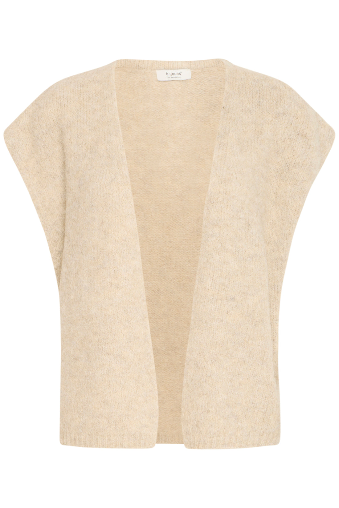 Hemp Melange Cardigans - Bymillers Vest van b.young