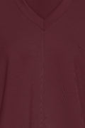 Sweaters - Bypusti V-neck Cropped Blouse van b.young
